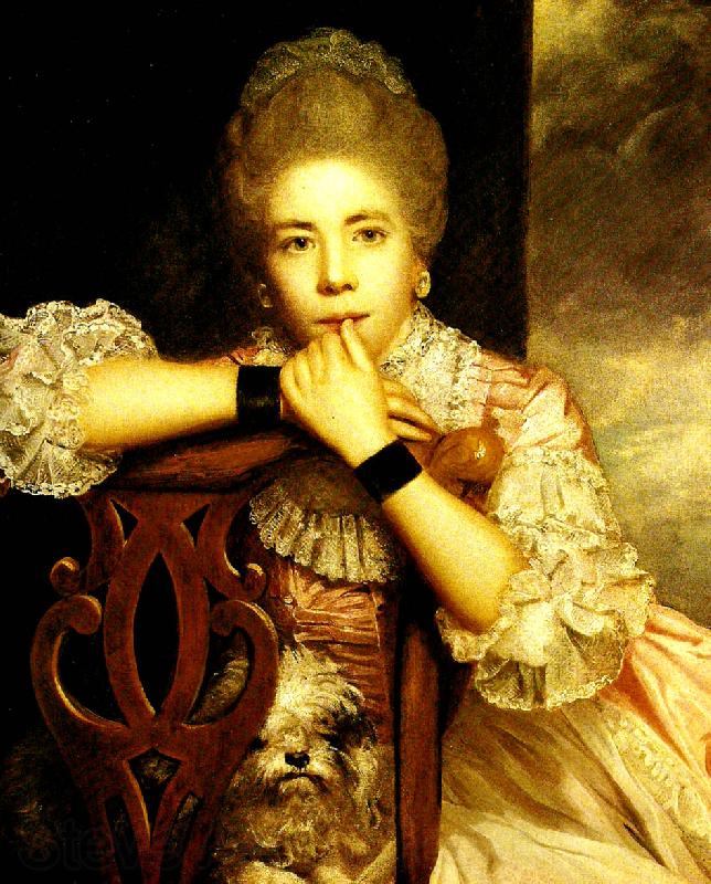 Sir Joshua Reynolds mrs abington as miss prue Norge oil painting art